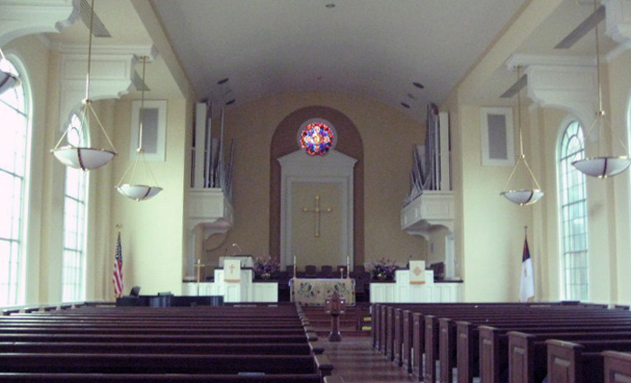 Historic chapel windows, doors, trim, pulpit, choir renovations & refurbishments